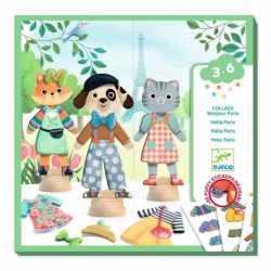 Joc creativ Bine te-am gasit Paris, Djeco