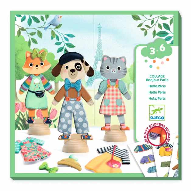Joc creativ Bine te-am gasit Paris