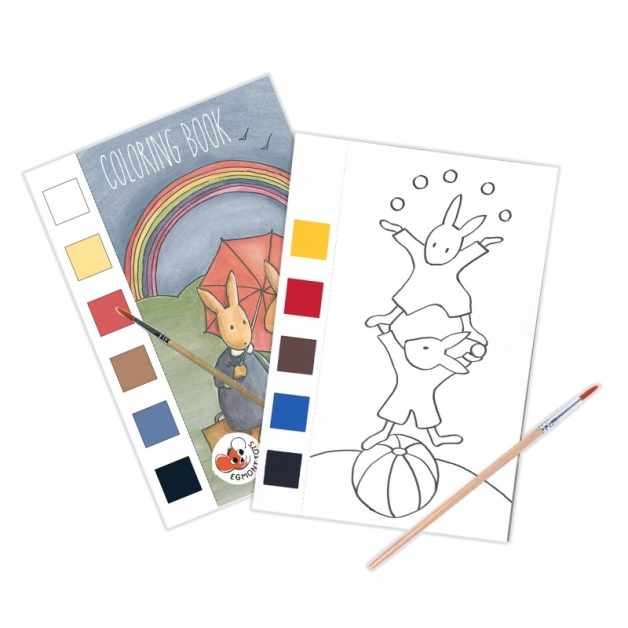 Joc creativ Carte de colorat cu acuarela