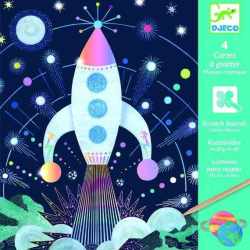 Joc creativ de razuit Cosmos, Djeco