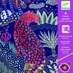 Joc creativ de razuit Natura luxurianta, Djeco