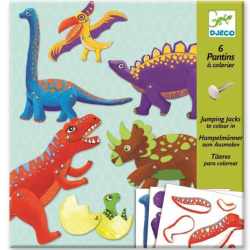 Joc creativ Dinozauri in miscare, Djeco