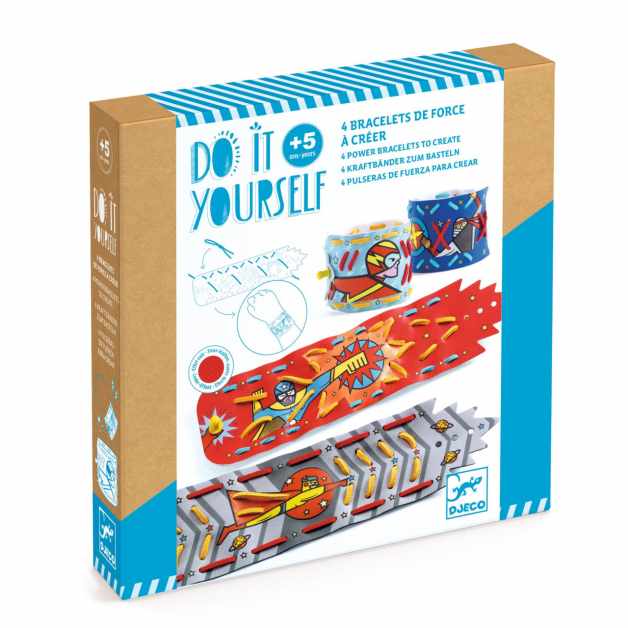 Joc creativ DIY Bratari cu superputeri