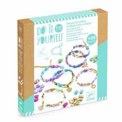 Joc creativ DIY bratari Elegant si auriu, Djeco