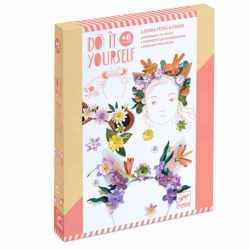Joc creativ DIY Coronite cu flori, Djeco