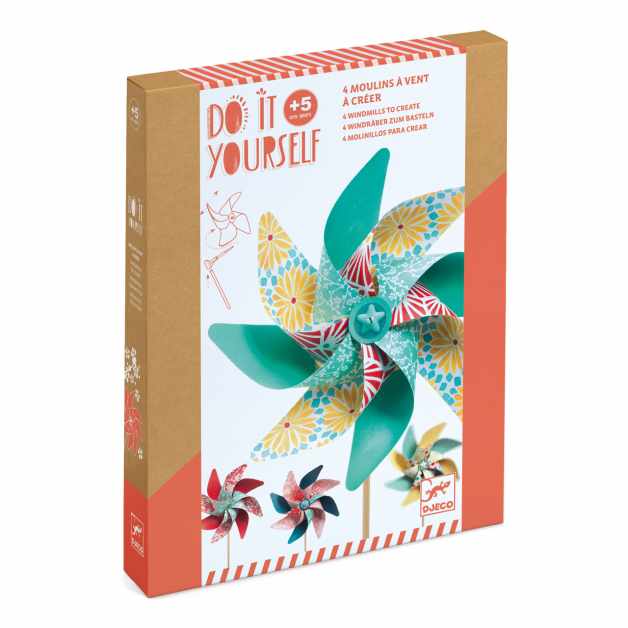 Joc creativ DIY Moristi de vant model cu flori