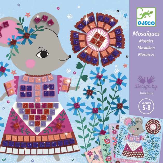 Joc creativ mozaic Animale de companie