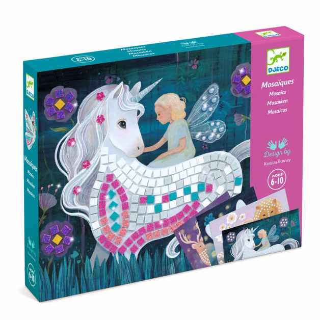Joc creativ mozaic Unicornul fermecat