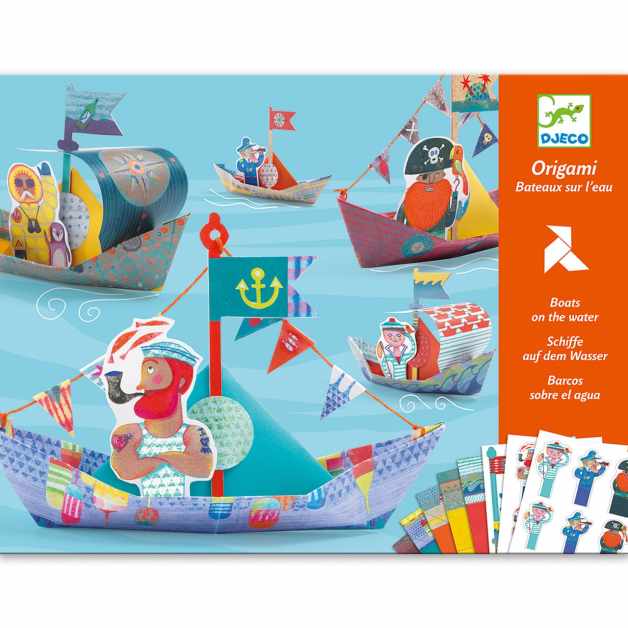Joc creativ origami Construim barcute
