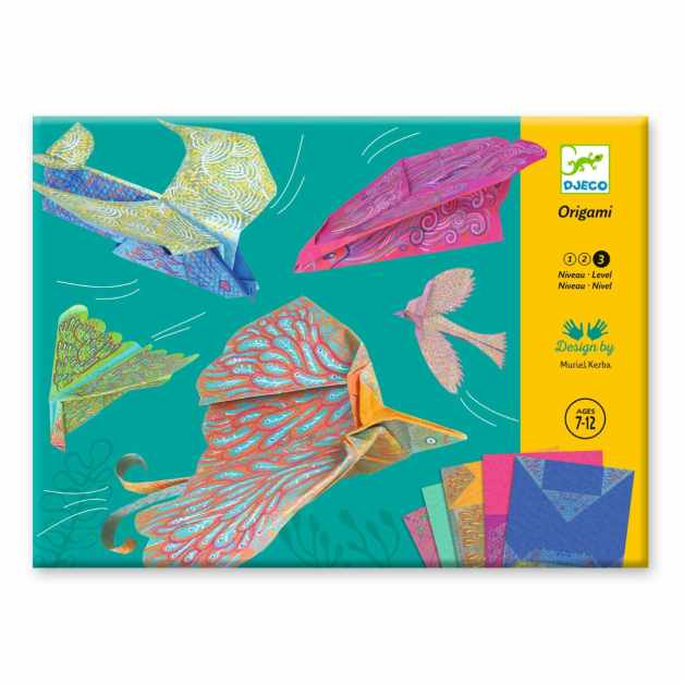 Joc creativ origami Pasari inaripate