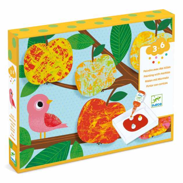 Joc creativ pictura cu bile din sticla Natura