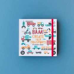 Joc creativ stampile Mijloace de transport, Londji