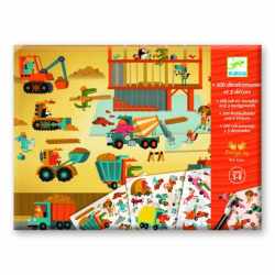 Joc creativ Transferuri cu vehicule, Djeco