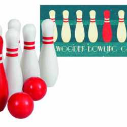 Joc cu popice din lemn, Egmont Toys