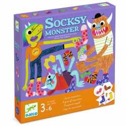Joc de cooperare Socksy Monster, Djeco
