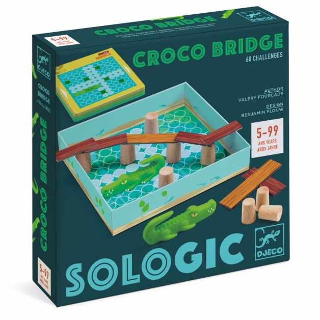 Joc de logica Podul crocodilului
