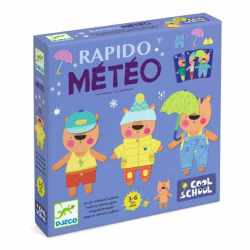 Joc de memorie Rapido Meteo, Djeco