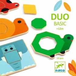 Joc educativ Puzzle DuoBasic, Djeco