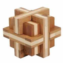 Joc logic IQ 3D Puzzle Double cross, Fridolin