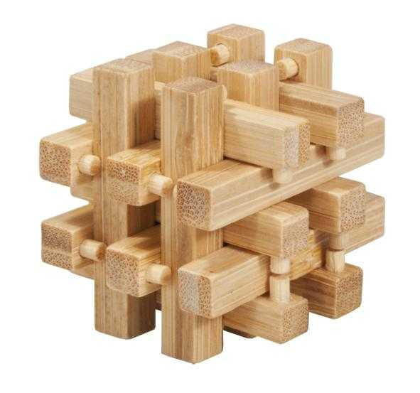 Joc logic IQ 3D Puzzle in cutie metalica-2