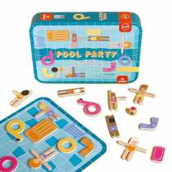 Joc magnetic de strategie Petrecere la piscina, Svoora