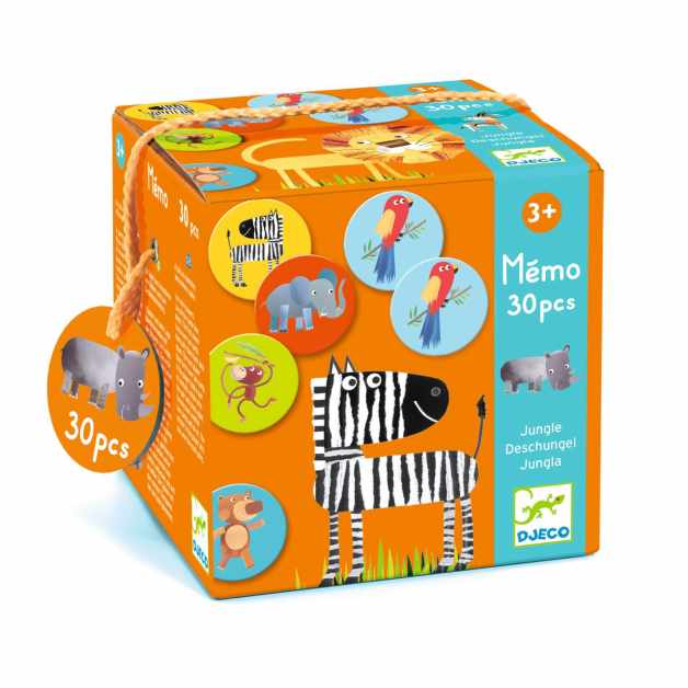 Joc memorie Animale din jungla