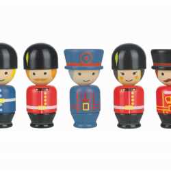 Joc popice figurine londoneze, Orange Tree Toys