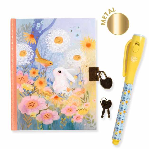 Jurnal secret cu pix magic Iepuras