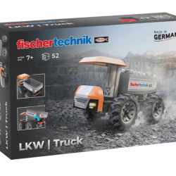 Kit STEM Camion de santier de asamblat si manevrat, Fischertechnik