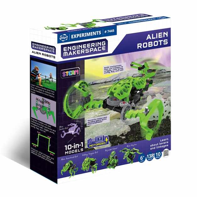 Kit STEM Construieste roboti extraterestrii