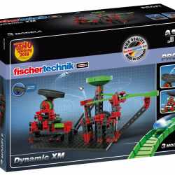 Kit STEM Cursa cu obstacole Dynamic XM, Fischertechnik