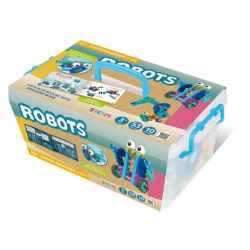 Kit STEM de construit roboti, Genius Toy