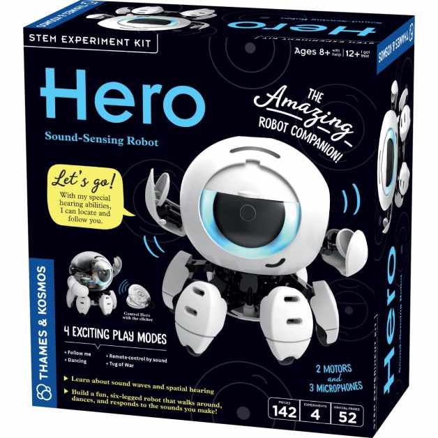 Kit STEM Robot cu detectare sonora