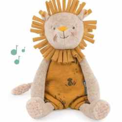 Leut jucarie muzicala textil pentru bebe, Moulin Roty