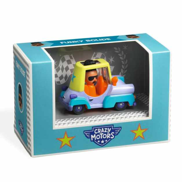 Masina de curse Funky Bolide Colectia Crazy Motors