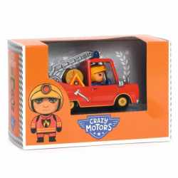 Masina de pompieri Colectia Crazy Motors, Djeco