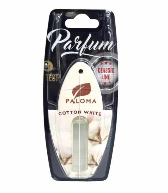 Odorizant auto Paloma Parfum Cotton White 5ml