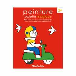 Planse preilustrate pentru pictura Vehicule, Moulin Roty
