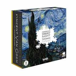 Puzzle 1000 piese Van Gogh Noapte instelata, Londji