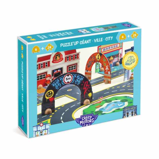 Puzzle 3D Orasul gigantic