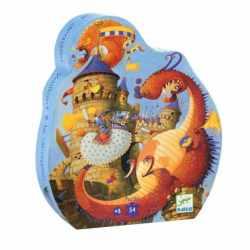 Puzzle Cavalerul si dragonul, Djeco