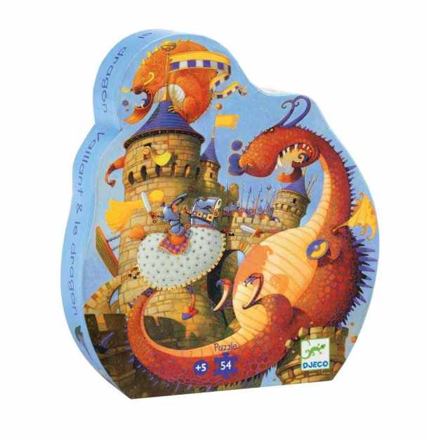 Puzzle Cavalerul si dragonul