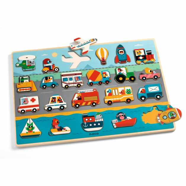puzzle-din-lemn-vroom-vroom-djeco15653