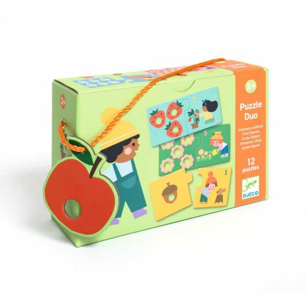 Puzzle duo tactil Primele numere