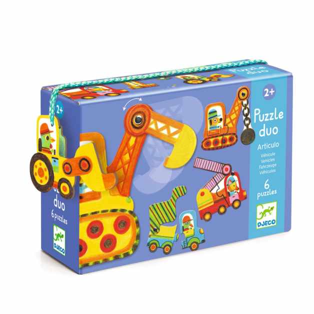 Puzzle mobil duo Vehicule