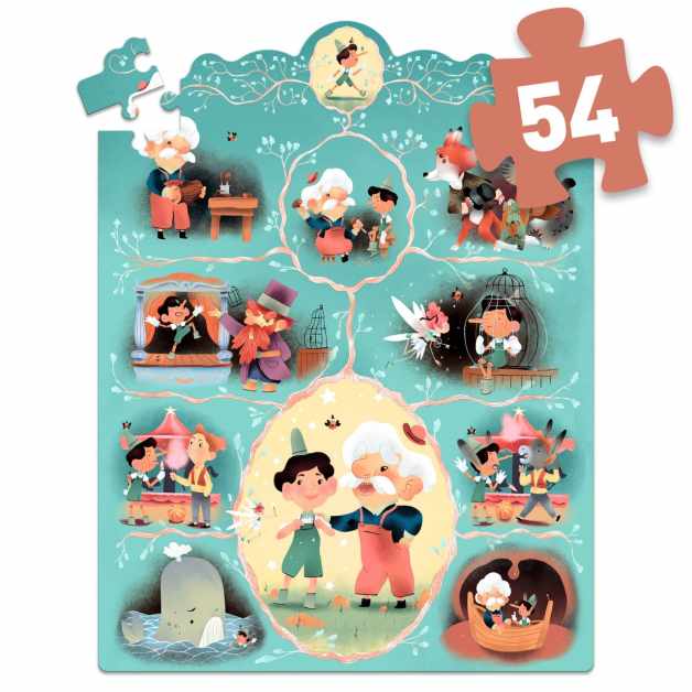 puzzle-poveste-pinocchio-djeco19375
