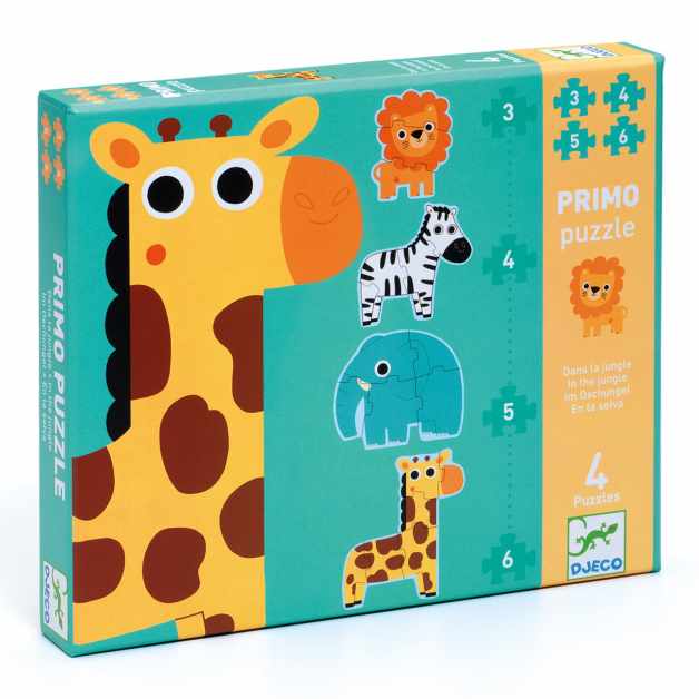 Puzzle progresiv Jungla