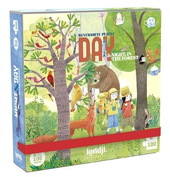 Puzzle reversibil Noapte si zi