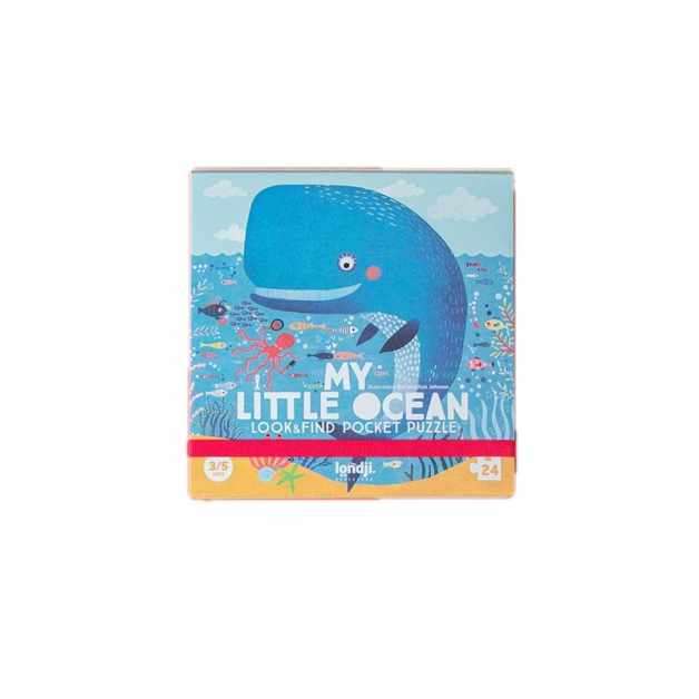 Puzzle si joc de observatie Oceanul meu mic