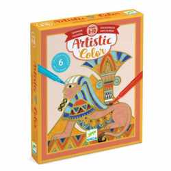 Set creativ de colorat Egipt, Djeco
